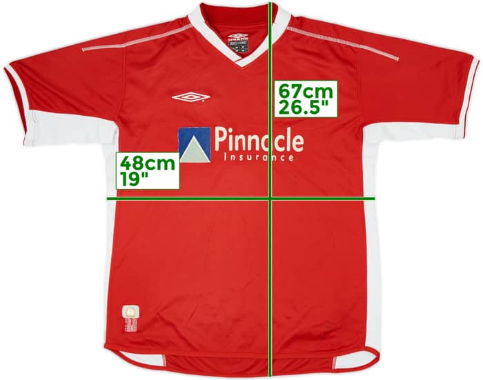 2002-03 Nottingham Forest Home Shirt - 6/10 - (L)