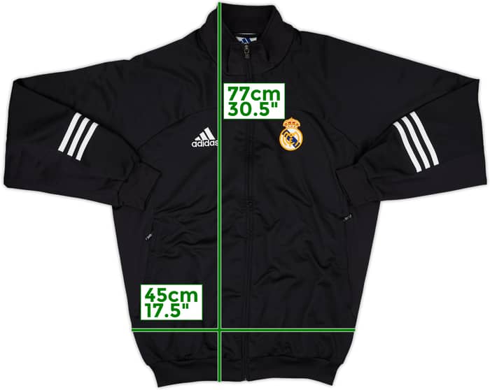 2001-02 Real Madrid adidas Track Jacket - 7/10 - (S)