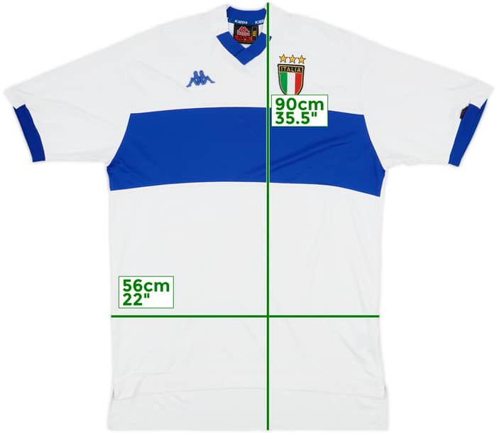 1998-00 Italy Away Shirt - 6/10 - (XXL)