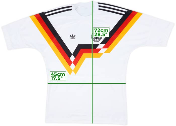 1988-90 West Germany Home Shirt - 8/10 - (L)
