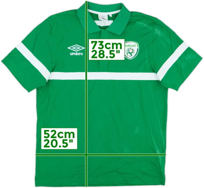 2008-09 Ireland Umbro Polo Shirt - 5/10 - (L)