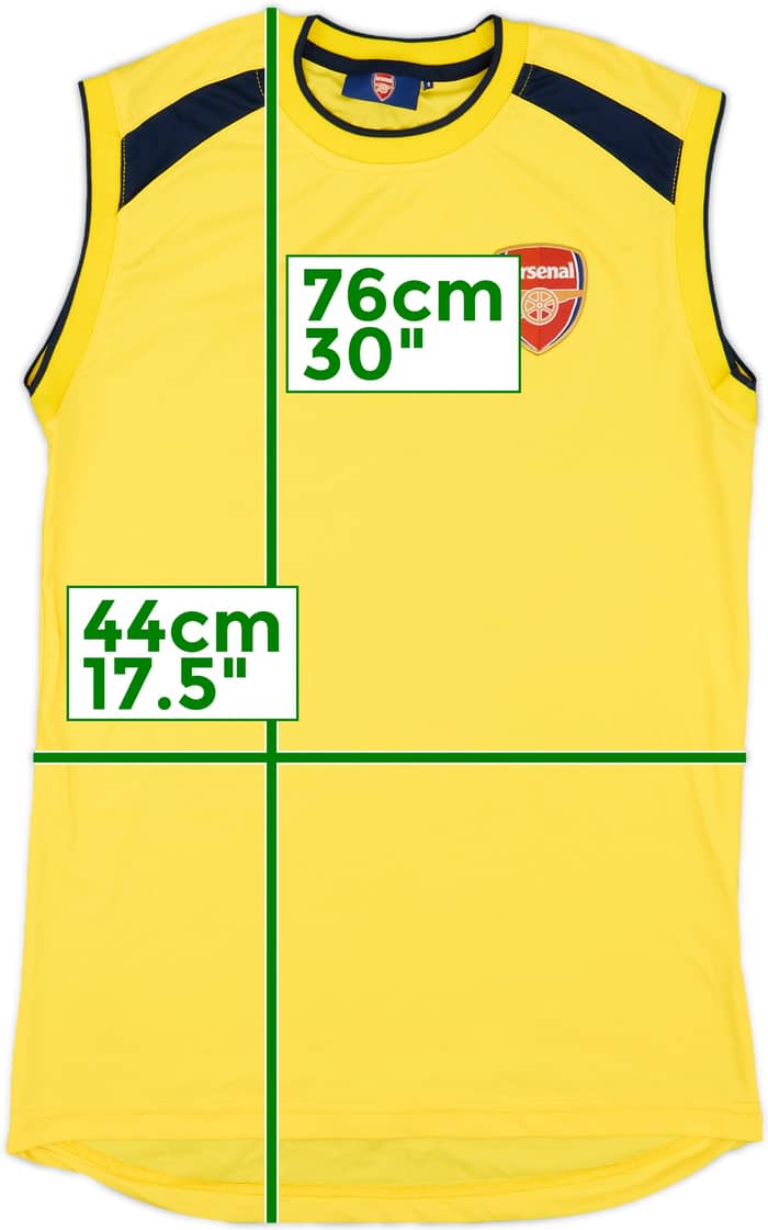 2010s Arsenal Training Vest - 10/10 - (S)