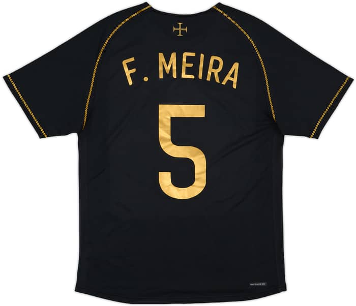 2006-07 Portugal Away Shirt F. Meira #5 - 6/10 - (M)