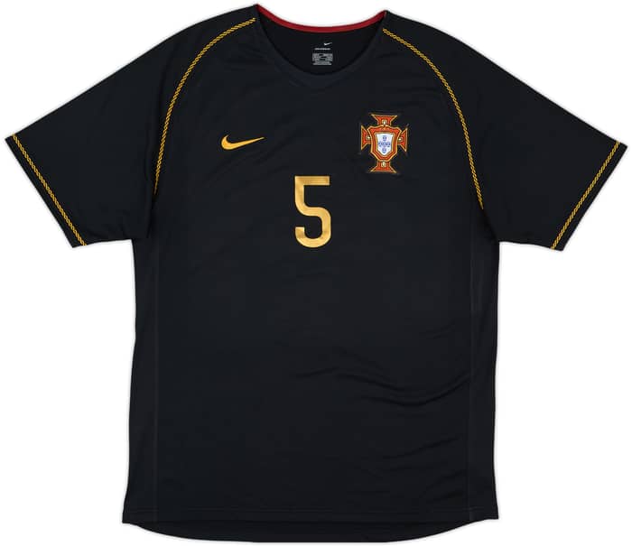 2006-07 Portugal Away Shirt F. Meira #5 - 6/10 - (M)