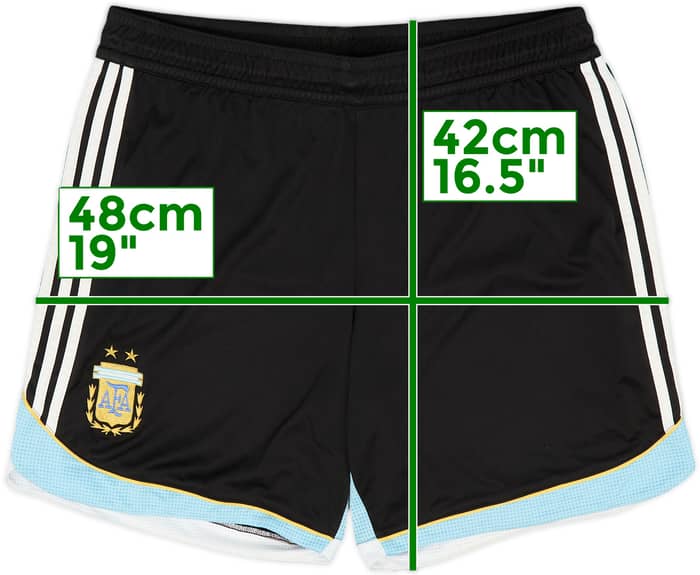 2005-07 Argentina Home Shorts - 5/10 - (L)