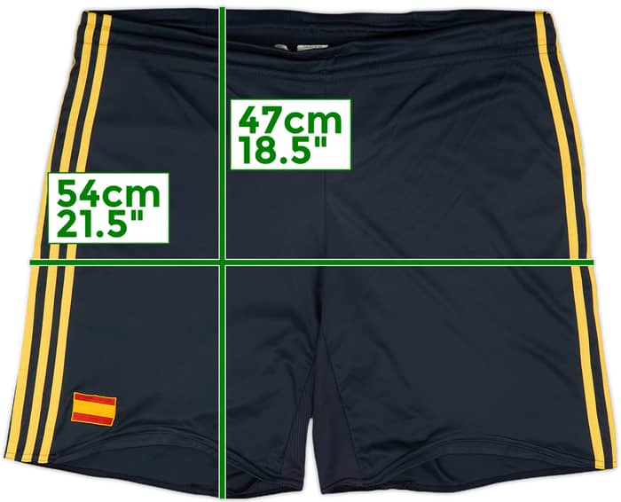 2007-09 Spain Home Shorts - 5/10 - (XL)