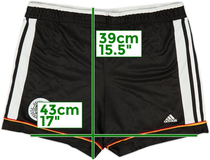1998-00 Germany Home Shorts - 4/10 - (L)