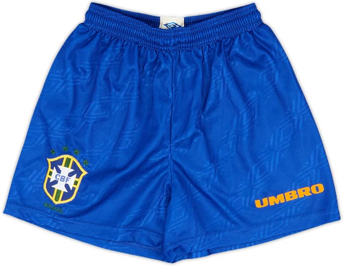 1996-97 Brazil Home Shorts - 9/10 - (XS)