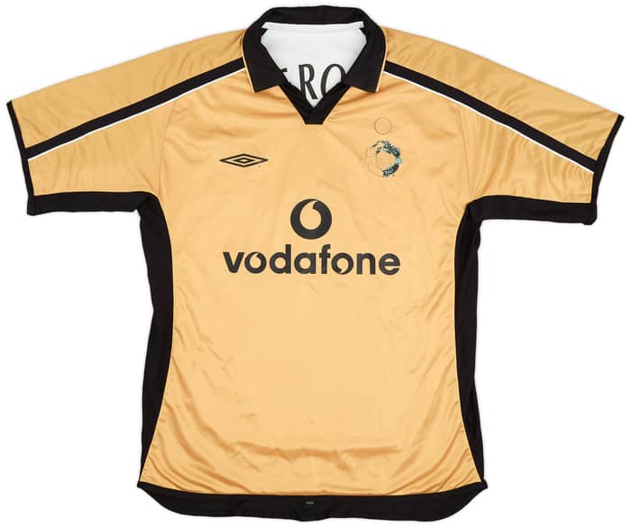 2001-02 Manchester United Centenary Away/Third Shirt Veron #4 - 6/10 - (L)