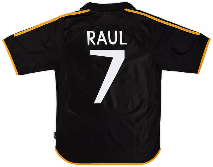 1999-01 Real Madrid Away Shirt Raul #7 - 8/10 - (S)