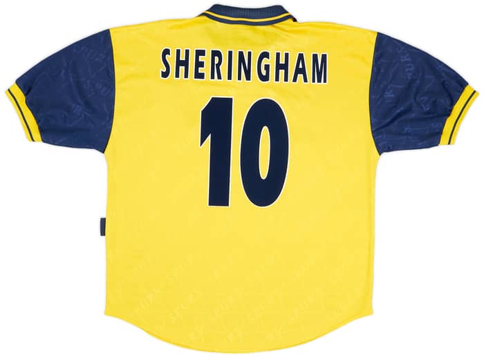 1995-97 Tottenham Third Shirt Sheringham #10 - 9/10 - (L)