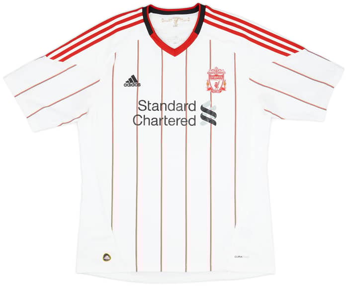 2010-11 Liverpool Away Shirt Gerrard #8 - 8/10 - (XL)