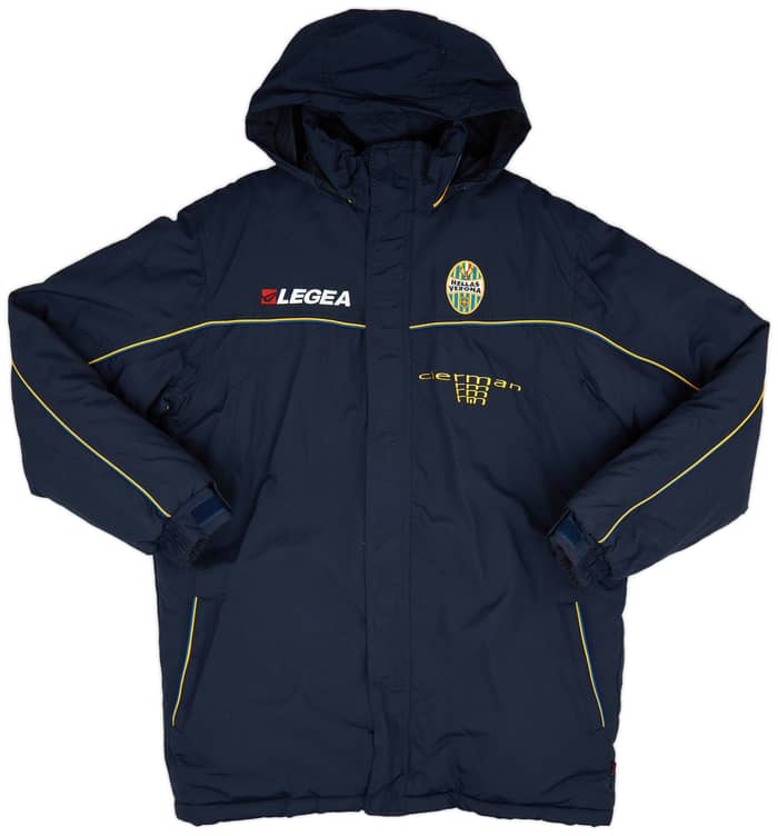 2003-04 Hellas Verona Legea Padded Bench Coat - 9/10 - (XL)
