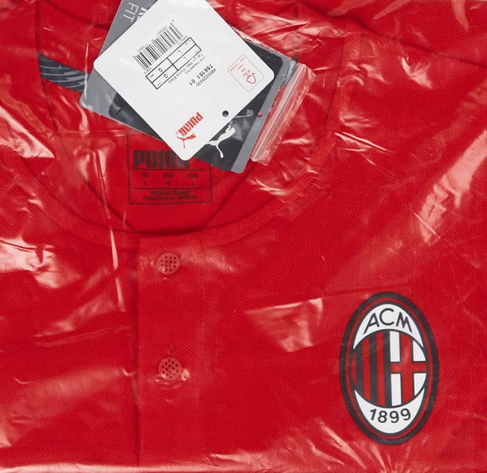 2019-20 AC Milan Puma Casuals Polo T-Shirt