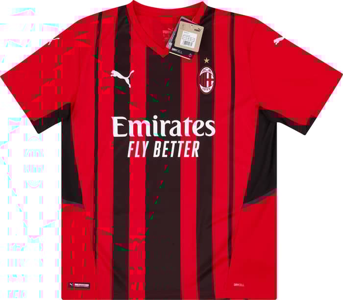 2021-22 AC Milan Home Shirt