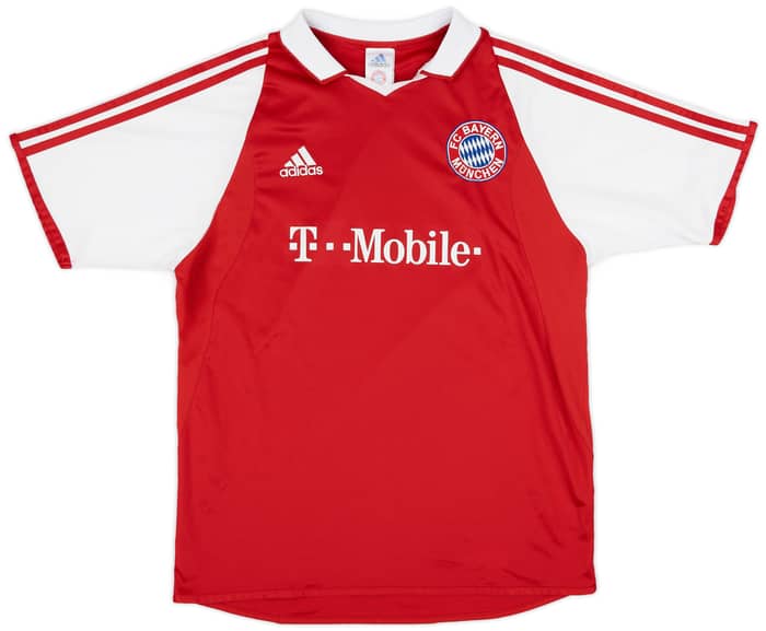 2003-04 Bayern Munich Home Shirt - 9/10 - (XL.Boys)
