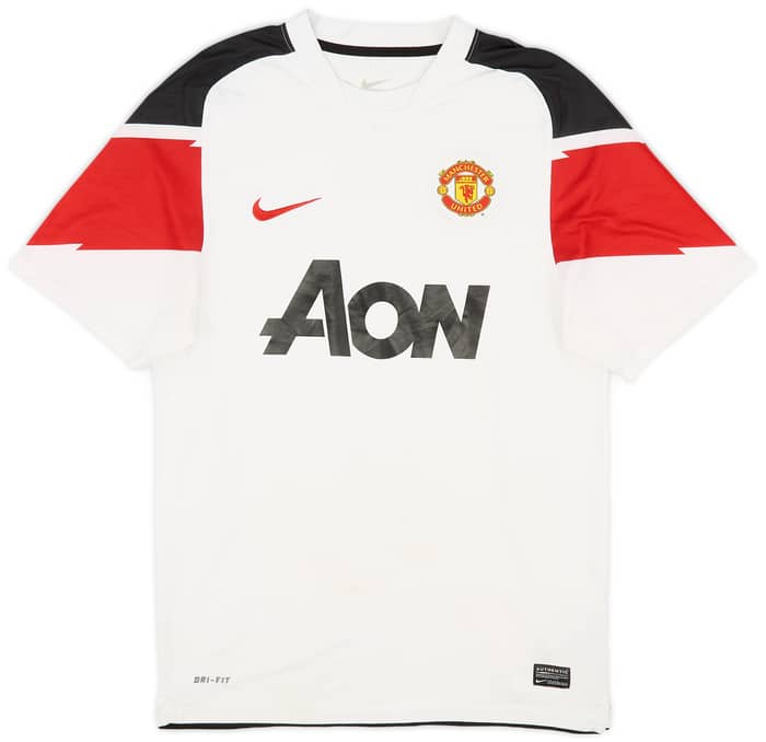 2010-12 Manchester United Away Shirt Evra #3 - 5/10 - (S)