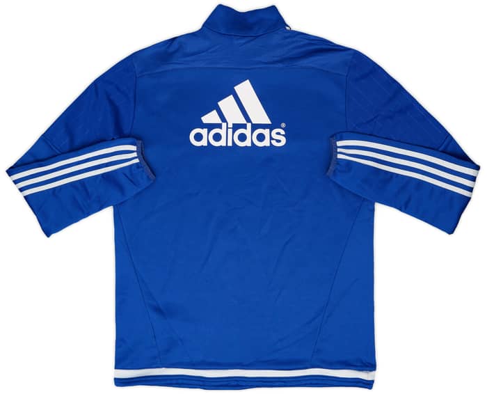 2015-16 Chelsea adidas 1/4 Zip Drill Top - 8/10 - (M)