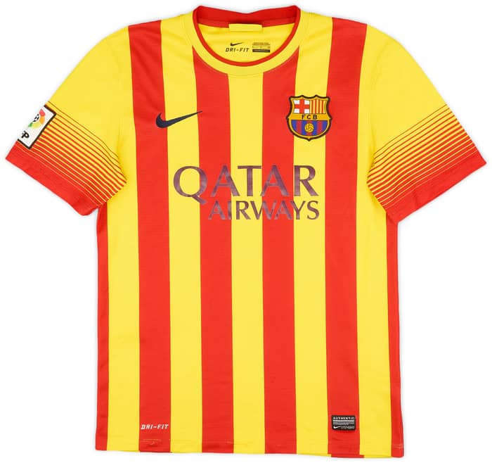 2013-15 Barcelona Away Shirt Messi #10 - 6/10 - (S)