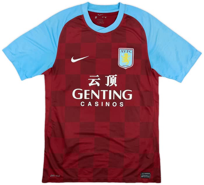 2011-12 Aston Villa Home Shirt Petrov #19 - 6/10 - (M)