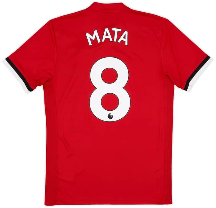 2017-18 Manchester United Home Shirt Mata #8 - 6/10 - (S)