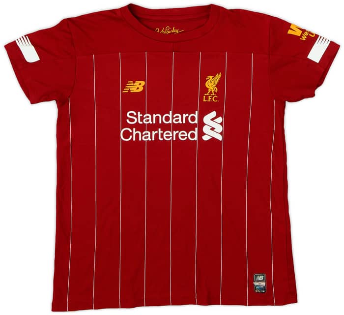 2019-20 Liverpool Home Shirt Mane #10 - 8/10 - (S.Boys)