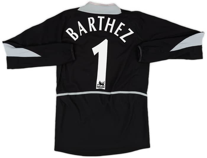 2002-04 Manchester United GK Shirt Barthez #1 - 8/10 - (XL.Boys)