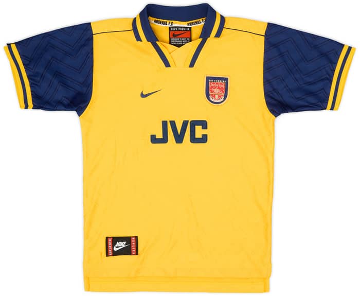 1996-97 Arsenal Away Shirt - 5/10 - (M.Boys)