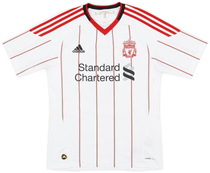 2010-11 Liverpool Away Shirt Gerrard #8 - 8/10 - (S)