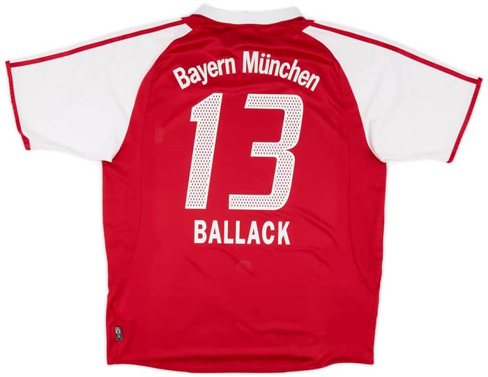 2003-04 Bayern Munich Home Shirt Ballack #13 - 6/10 - (XL)