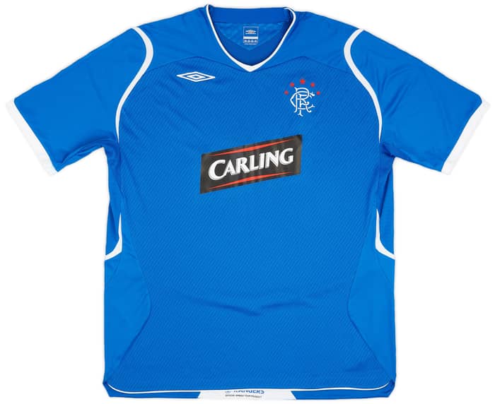 2008-09 Rangers Home Shirt - 9/10 - (XXL)