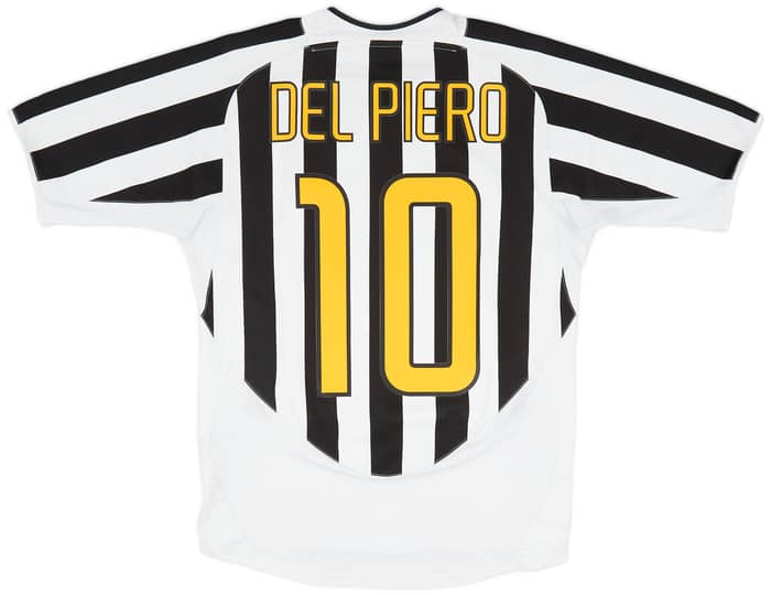 2003-04 Juventus Home Shirt Del Piero #10 - 6/10 - (S)