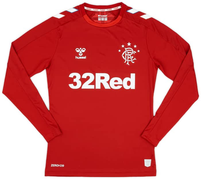 2019-20 Rangers Third L/S Shirt - 9/10 - (S)