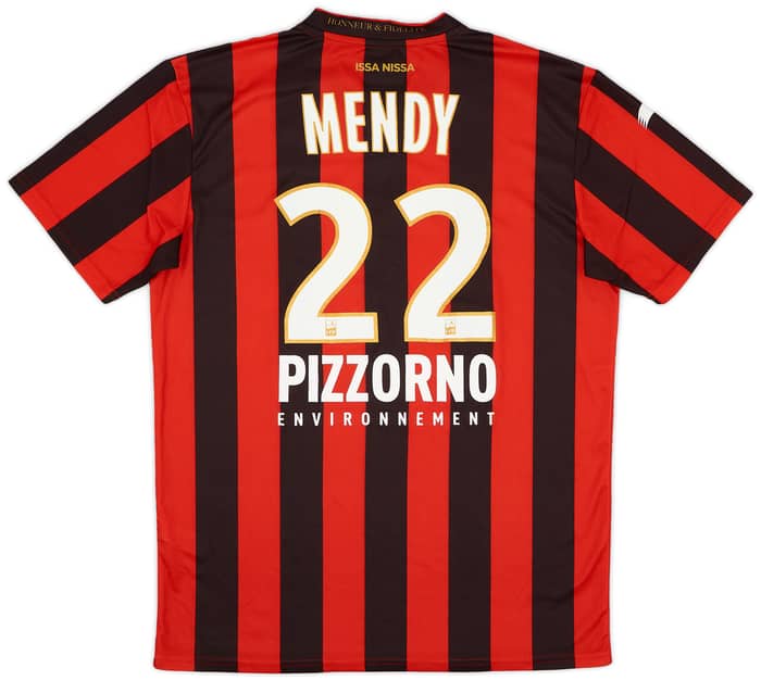 2015-16 Nice Home Shirt Mendy #22 - 6/10 - (XL)