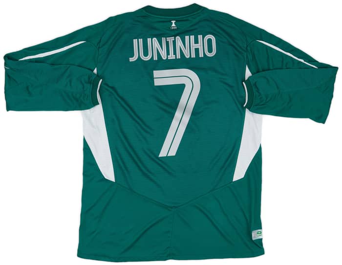 2004-05 Celtic Away L/S Shirt Juninho #7 - 8/10 - (L)