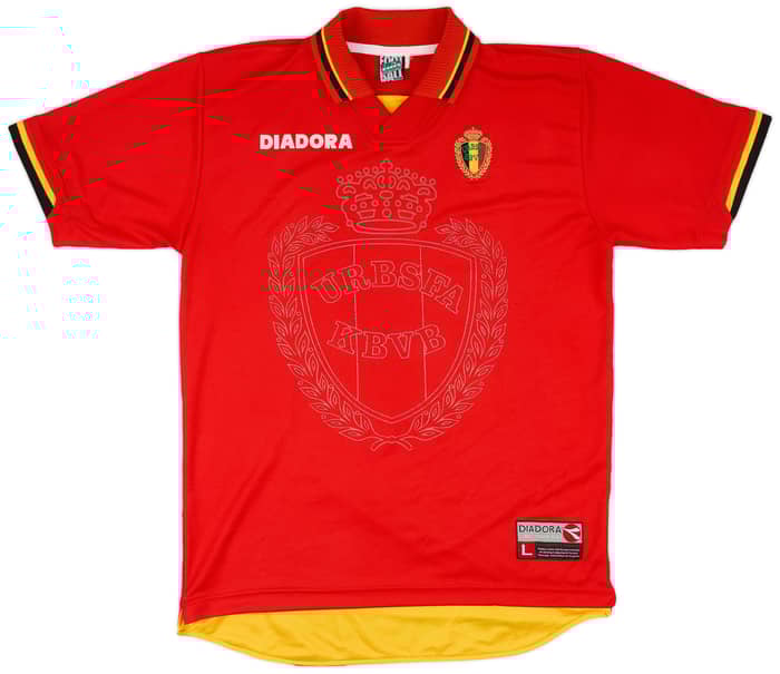 1996-97 Belgium Home Shirt - 9/10 - (L)