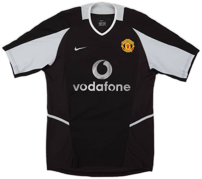2002-04 Manchester United GK S/S Shirt Barthez #1 - 8/10 - (S)