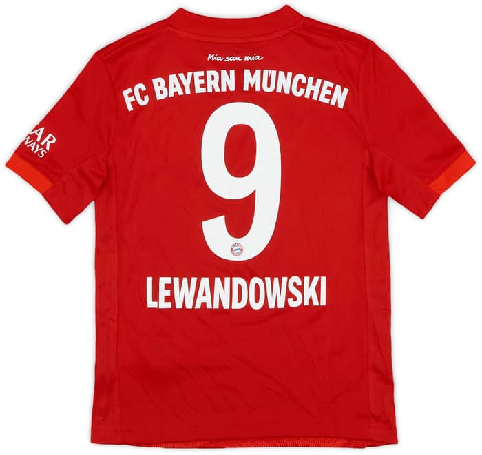 2020-21 Bayern Munich Home Shirt Lewandowski #9 - 10/10 - (S.Boys)