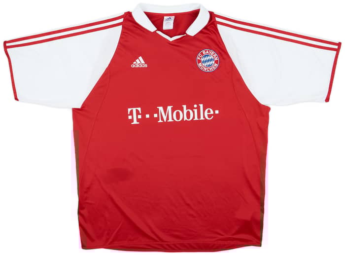 2003-04 Bayern Munich Home Shirt Ballack #13 - 7/10 - (M)