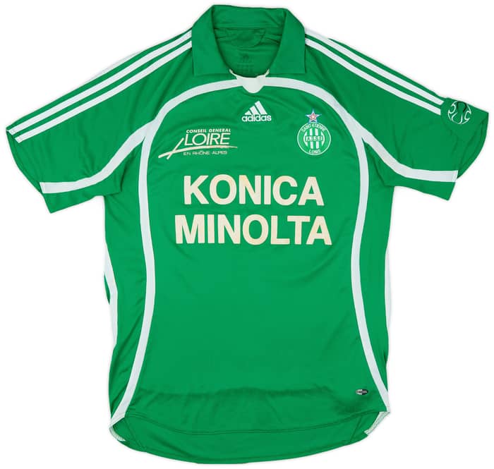 2006-07 Saint Etienne Home Shirt Perrin #24 - 6/10 - (S)