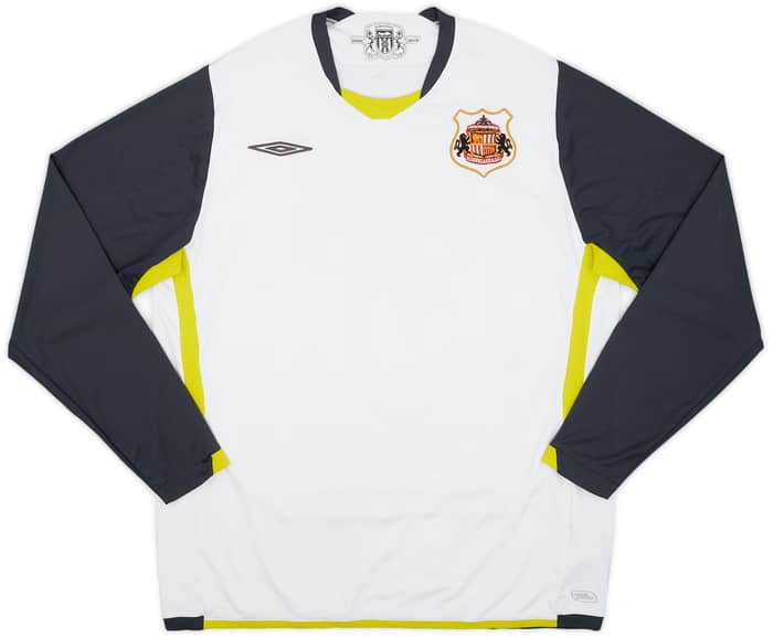 2009-10 Sunderland Away L/S Shirt #7 - 7/10 - (XL)