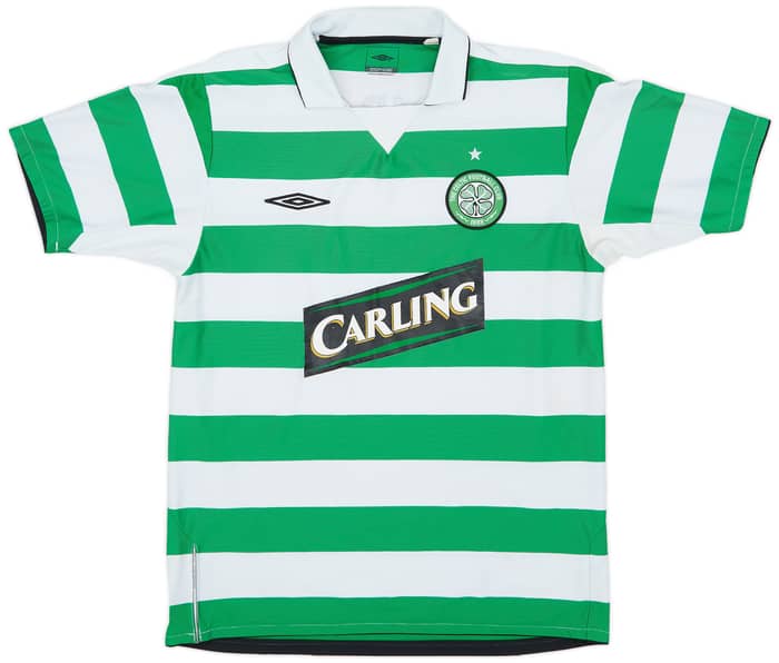 2004-05 Celtic Home Shirt Lambert #14 - 5/10 - (M)