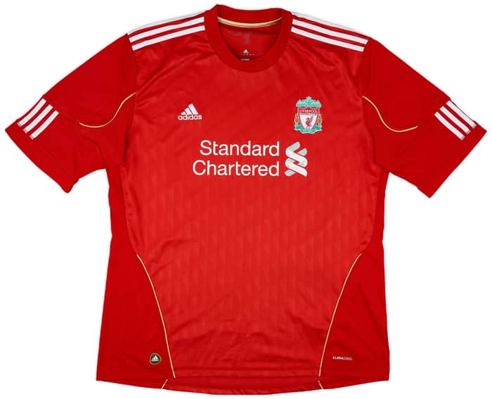 2010-12 Liverpool Home Shirt Suarez #7 - 5/10 - (XXL)