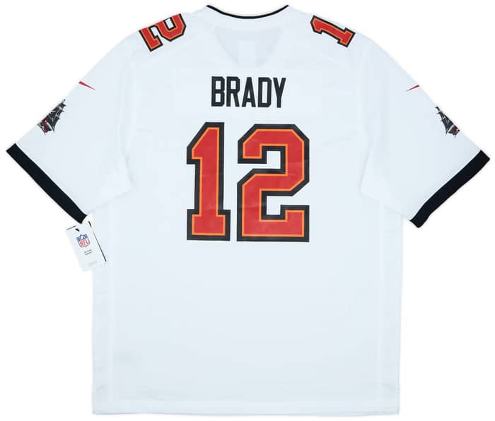 2020-22 Tampa Bay Buccaneers Brady #12 Nike Game Away Jersey (XL)