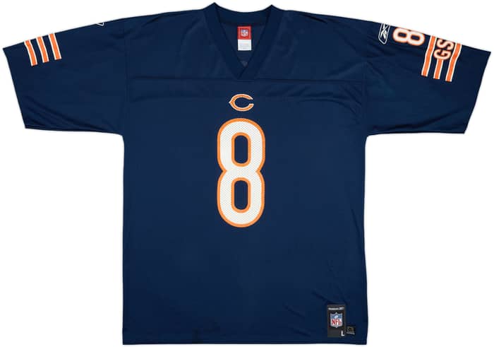 2005-06 Chicago Bears Grossman #8 Reebok Replica Home Jersey - 9/10 - (L)