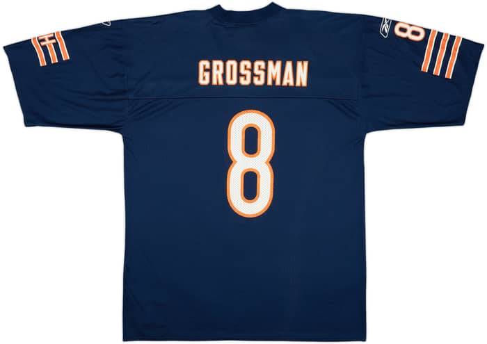 2005-06 Chicago Bears Grossman #8 Reebok Replica Home Jersey - 9/10 - (L)