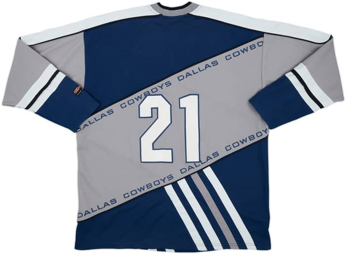 1996 Dallas Cowboys #21 CMP Hockey Jersey - 7/10 - (M)