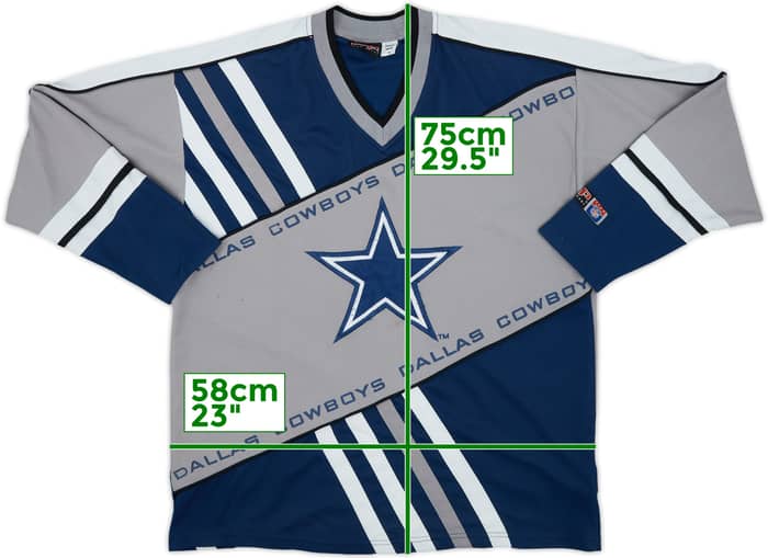 1996 Dallas Cowboys #21 CMP Hockey Jersey - 7/10 - (M)