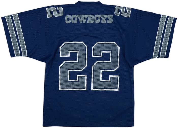 1990 Dallas Cowboys #22 Topley Sportswear Home Jersey - 8/10 - (M)