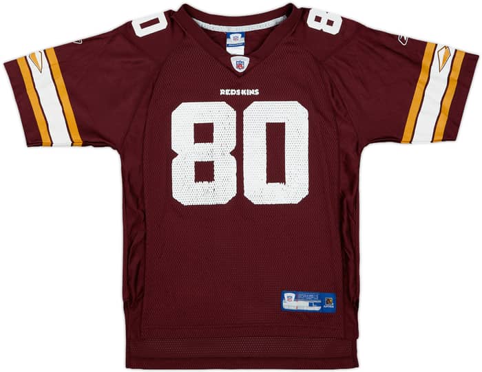 2004 Washington Redskins Coles #80 Reebok On Field Alternate Jersey - 6/10 - (L.Boys)